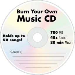 Blank Music Cd