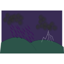 download Storm clipart image with 45 hue color