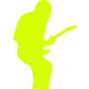 download Guitarist Rock clipart image with 45 hue color