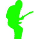 download Guitarist Rock clipart image with 90 hue color