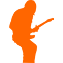 download Guitarist Rock clipart image with 0 hue color