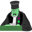 download The Judge clipart image with 90 hue color