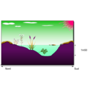 download Mare Naturelle Natural Pond clipart image with 270 hue color