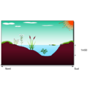 download Mare Naturelle Natural Pond clipart image with 315 hue color