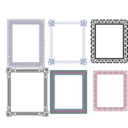 download Artistic Frames 2 clipart image with 180 hue color