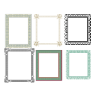 download Artistic Frames 2 clipart image with 0 hue color