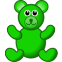 download Brown Teddy clipart image with 90 hue color
