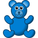 download Brown Teddy clipart image with 180 hue color
