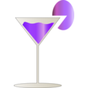 download Drinking Glass Icon clipart image with 225 hue color