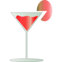 download Drinking Glass Icon clipart image with 315 hue color