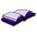 download Book Icon clipart image with 225 hue color