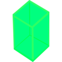 download Yellow Transparent Cube clipart image with 90 hue color