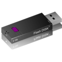 download Flash Disk clipart image with 180 hue color