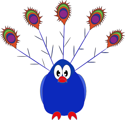 Amazing Peacock