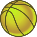 download Basketball clipart image with 45 hue color