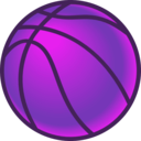 download Basketball clipart image with 270 hue color