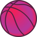 download Basketball clipart image with 315 hue color