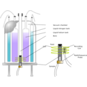 download Nmr Spectrometer Scheme English clipart image with 45 hue color