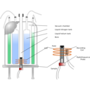 download Nmr Spectrometer Scheme English clipart image with 0 hue color