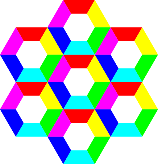 Half Hexagon Fun