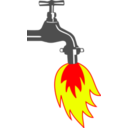 download No Fracking clipart image with 0 hue color