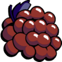 download Grapes clipart image with 90 hue color