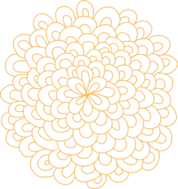 Rosette Flower Clipart