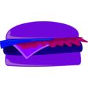 download Cheese Burger clipart image with 225 hue color