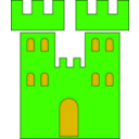 download Castle clipart image with 45 hue color