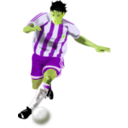 download Futbolista Soccer Player clipart image with 45 hue color