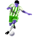 download Futbolista Soccer Player clipart image with 225 hue color