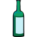 download Wine Bottle clipart image with 135 hue color