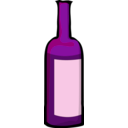 download Wine Bottle clipart image with 270 hue color