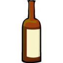 download Wine Bottle clipart image with 0 hue color