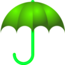 download Umbrella clipart image with 90 hue color