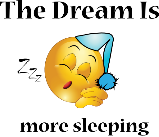 More Sleeping Dream Smiley Emoticon