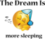 More Sleeping Dream Smiley Emoticon