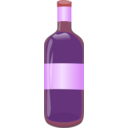 download Wine Bottle clipart image with 225 hue color