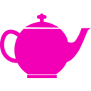 download Jubilee Tea Pot Red clipart image with 315 hue color