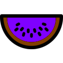 download Watermelon Icon clipart image with 270 hue color