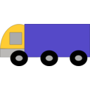 download Truck Vector clipart image with 45 hue color