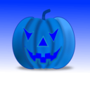 download Halloween Pumpkin clipart image with 180 hue color