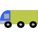 download Truck Vector clipart image with 225 hue color