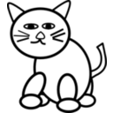 download Cat clipart image with 45 hue color