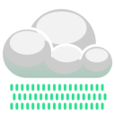 download Meteo Pioggia Fine clipart image with 315 hue color