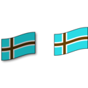 download Clickable Norway Flag clipart image with 180 hue color