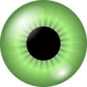 download Iris And Pupil clipart image with 270 hue color