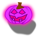 download Pumpkin clipart image with 270 hue color