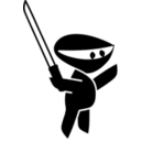 download Ninja1 clipart image with 90 hue color