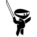 download Ninja1 clipart image with 0 hue color